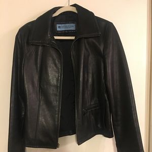 Faux leather jacket